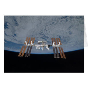 Cartão A estação espacial internacional 2009