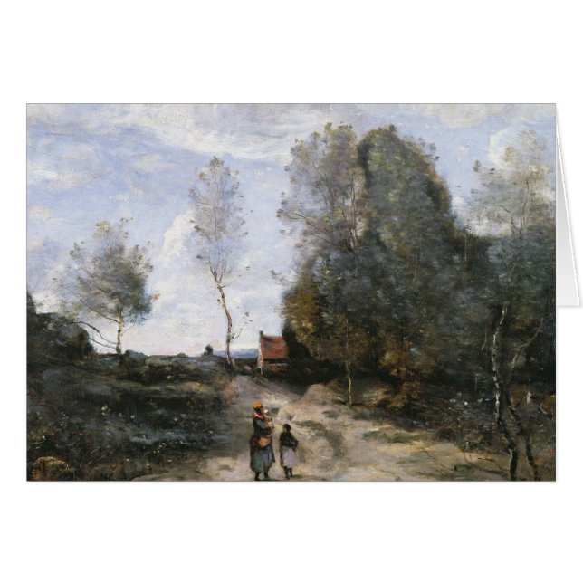 Cartão A estrada (Frente Horizontal)