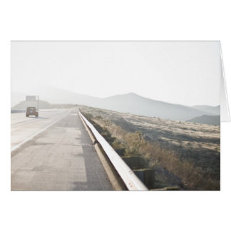 Cartão A estrada em frente