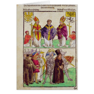 Cartão A execução de Jan Hus
