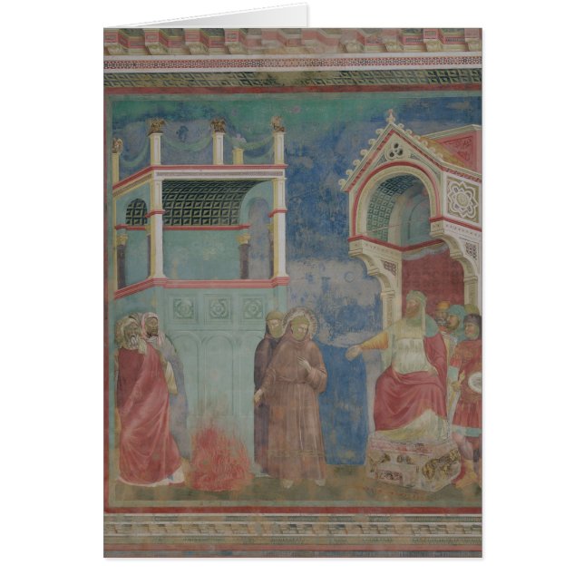 Cartão A experimentação pelo fogo (Frente)