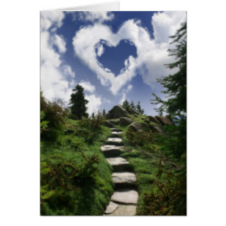 Cartão A extremidade da fuga