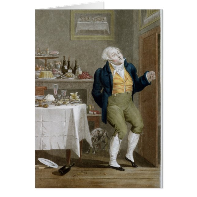 Cartão A extremidade dos Gastronomes (Frente)