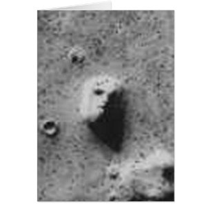 Cartão A FACE Sobre MARS-_-Cydonia Mensae