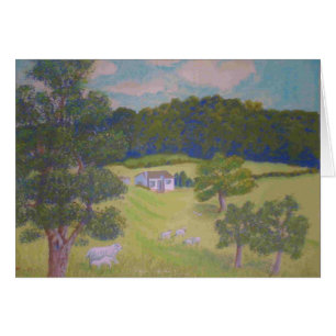 Cartão A fazenda de Jean