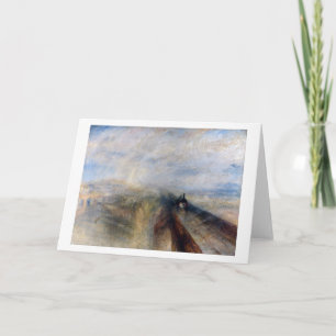 Cartão A ferrovia ocidental Excelente, William Turner, 18