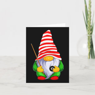 Cartão A Festa da Família Engraçada de Natal do Billiards