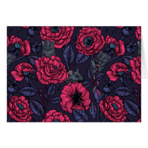 Cartão A festa dos ratos