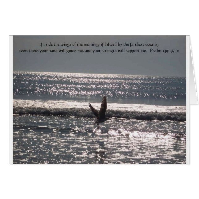 Cartão A Fiabilidade de Deus (Frente Horizontal)