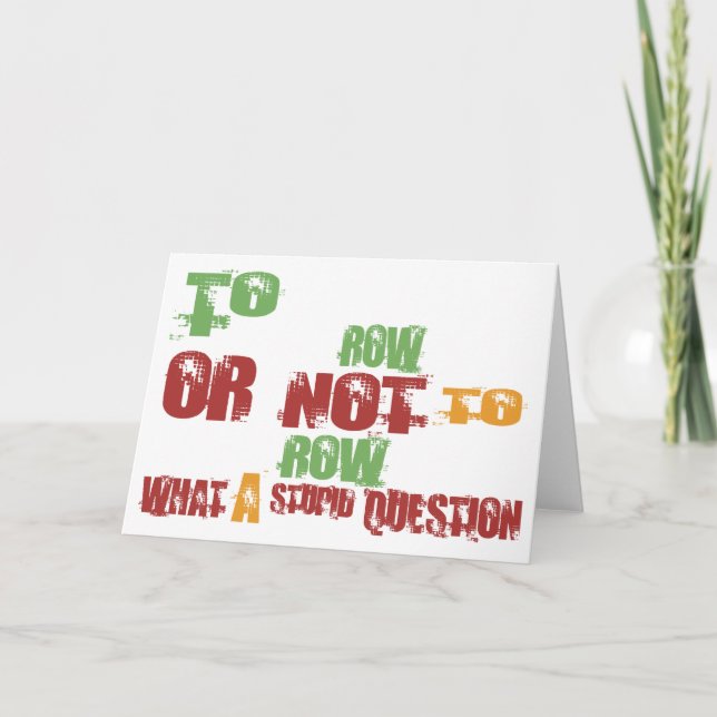 Cartão À fileira (Frente)