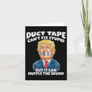 Cartão A fita Duct não consegue consertar o Stupid, mas e