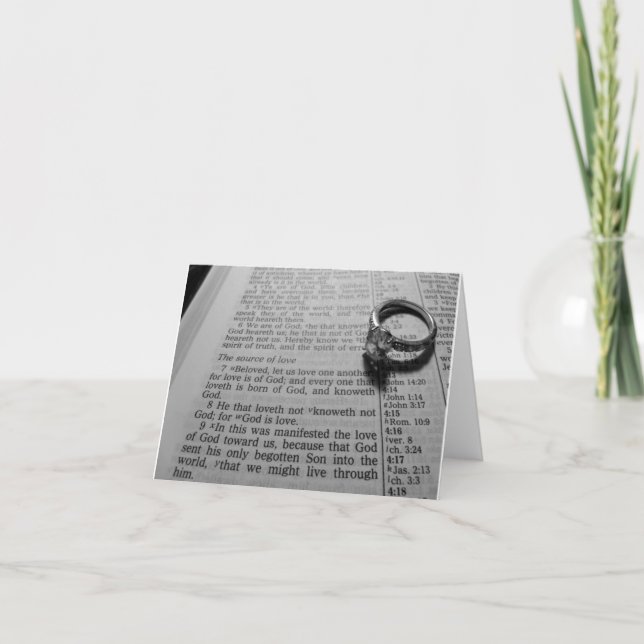 Cartão A Fonte do Amor Notecard (Frente)