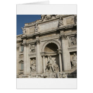 Cartão A Fonte Trevi