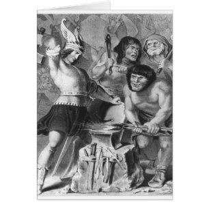 Cartão A forja de Vulcan