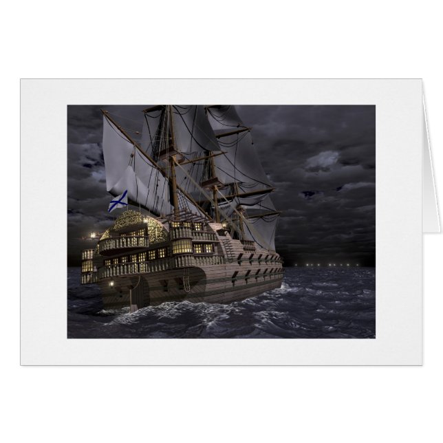 Cartão A Fortaleza das Velas (Frente Horizontal)