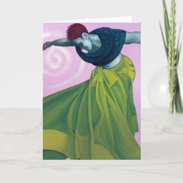 Cartão A Freed Woman's Dance (Frente)
