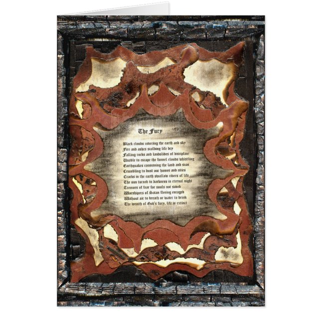 Cartão A Fúria (Frente)