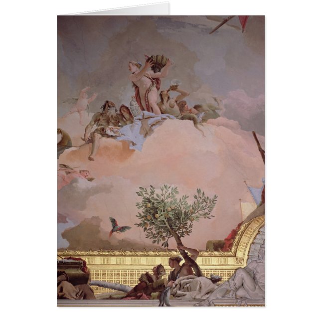 Cartão A glória da espanha IV (Frente)