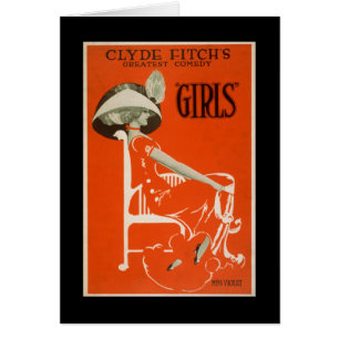 Cartão A grande comédia de Clyde Fitch, teatro 2 das