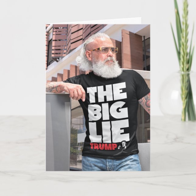 Cartão A grande mentira! (Frente)