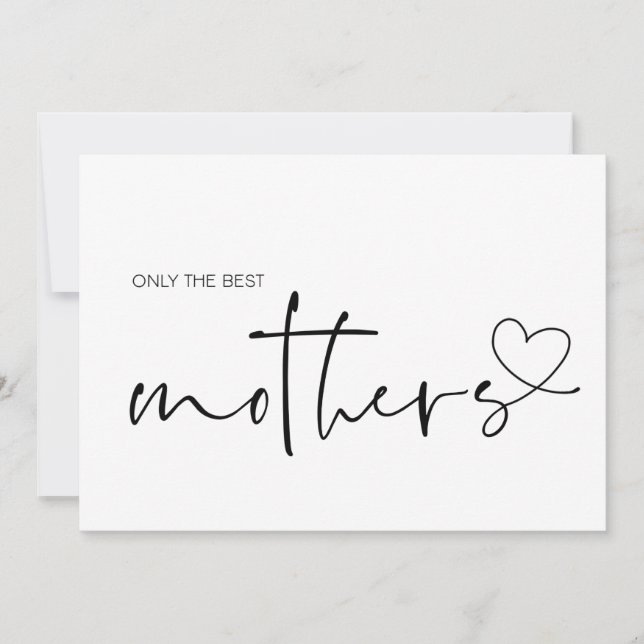 Cartão A Grávida Fofa Revela Mãe Esperamos Bebê (Frente)