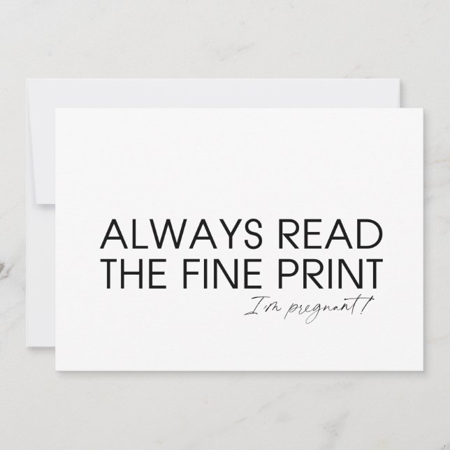 Cartão A Grávida Gira Revela Pais Que Esperamos Bebê (Frente)