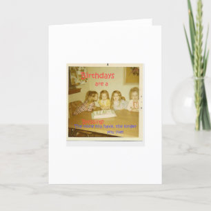 CARTÃO A HUMOROUS BIRTHDAY CARD