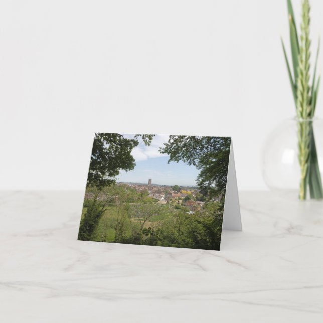 Cartão A Igreja da Rua Laurence Ludlow (Frente)