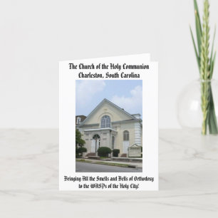 Cartão A Igreja da Santa Comunhão
