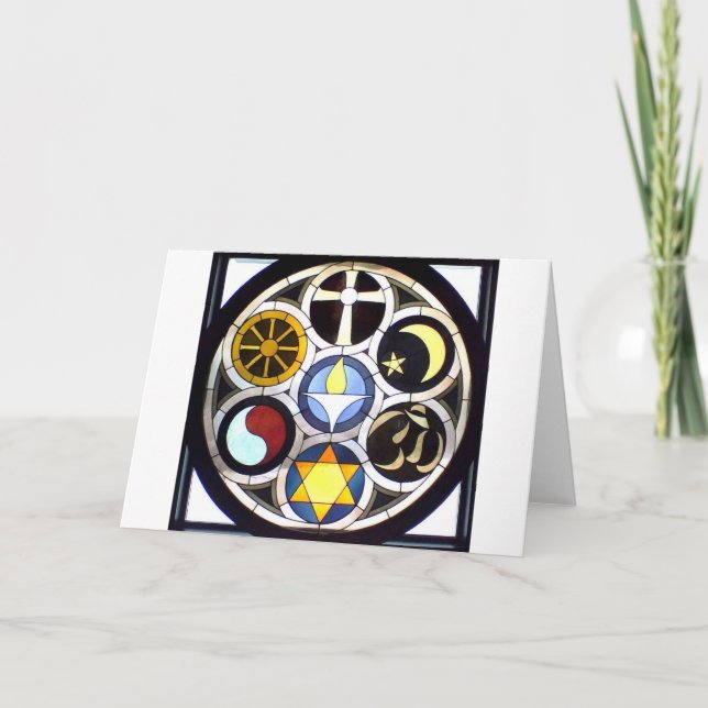 Cartão A igreja Universalista unitária Rockford, IL (Frente)