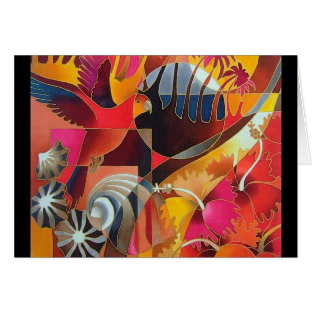 CARTÃO A "ILHA ESTIMA II " (Frente Horizontal)