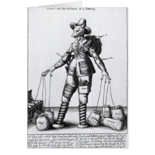 Cartão A imagem de Pattenty', c.1641-50