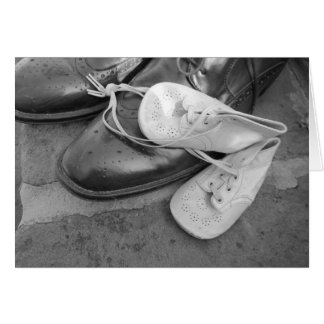 Cartão A infância é fugaz.