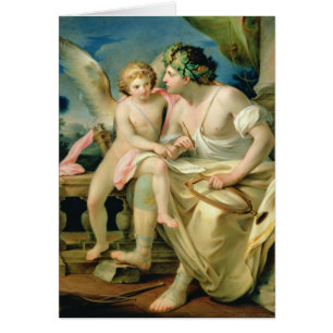 Cartão A inspiração do poeta, 1785