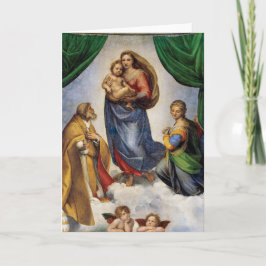 Cartão A Irmã Madonna | Raphael |