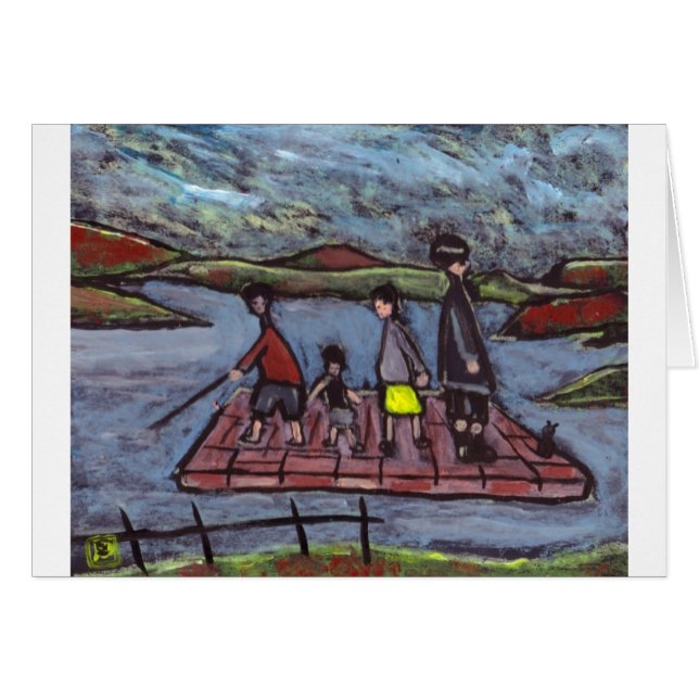 CARTÃO A JANGADA (Frente Horizontal)