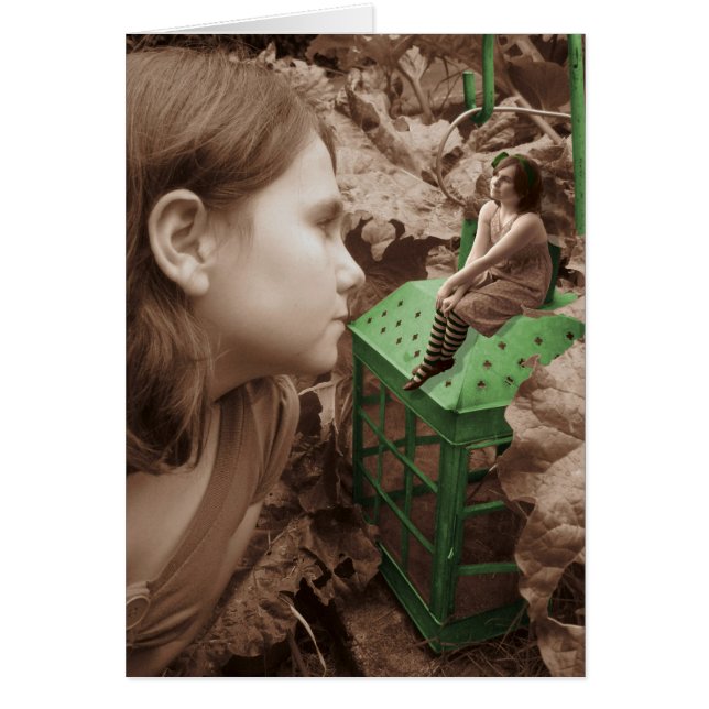 Cartão A lanterna verde (Frente)