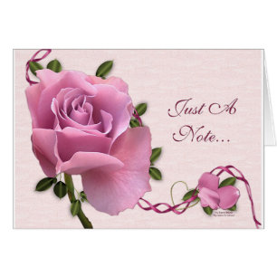 Cartão A lavanda aumentou