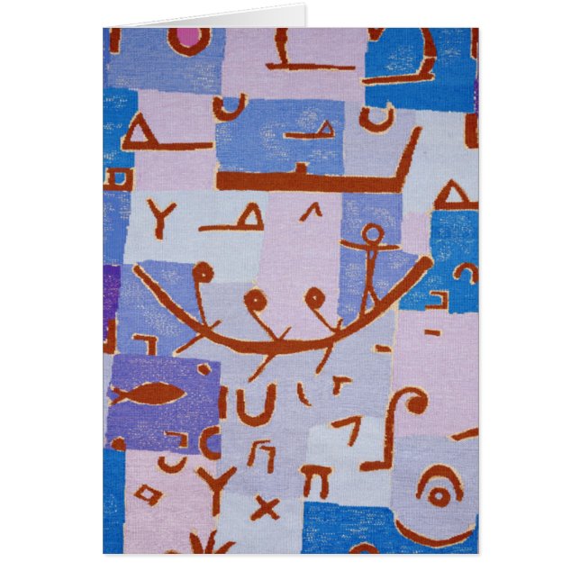 Cartão A legenda do Nile, por P. Daquin (Frente)