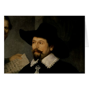 Cartão A lição da anatomia do Dr. Nicolaes Tulp, 1632 2