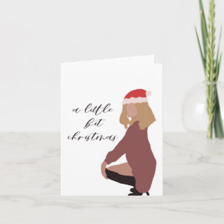 Cartão A little bit christmas