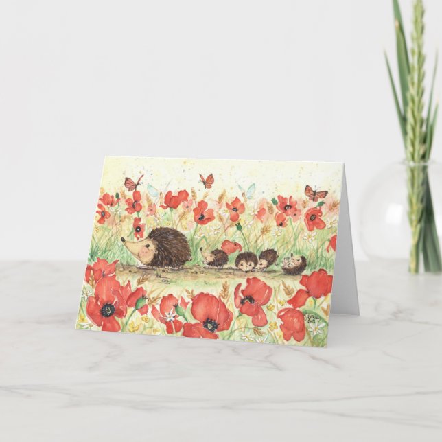 Cartão "A Little Stroll" Card (Frente)