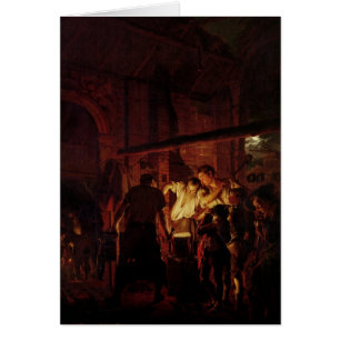 Cartão A loja de um ferreiro, 1771