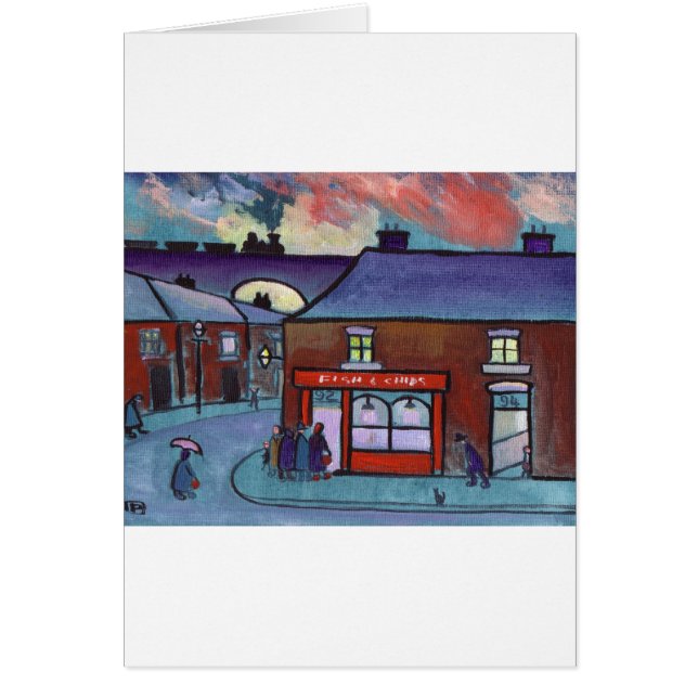 CARTÃO A LOJA DOS PEIXES E DA MICROPLAQUETA (Frente)