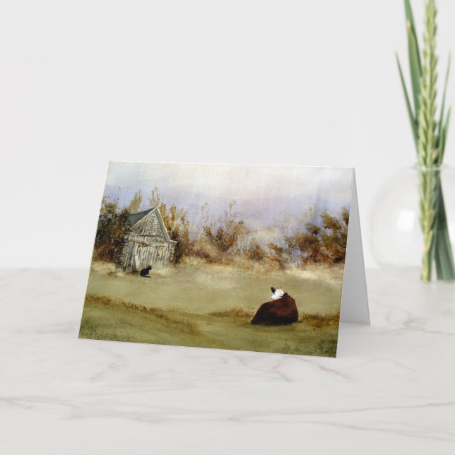 Cartão A Long Wait Greeting Card (Frente)