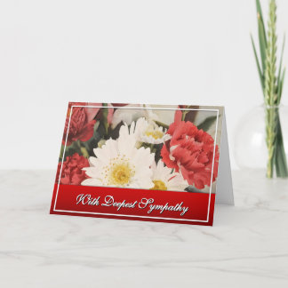 Cartão A loss such as this... Sympathy Card