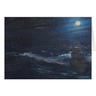 Cartão A lua do conto dizer