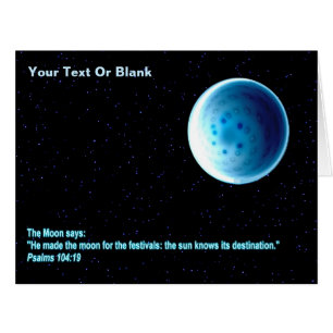 Cartão A Lua - Perek Shirah