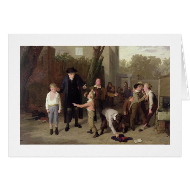 Cartão A luta interrompida, 1815-16 (Frente Horizontal)