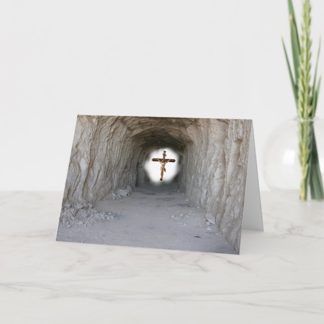 Cartão A luz no fim do túnel (Frente)
